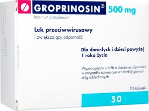 Groprinosin, lek przeciwwirusowy i zwiększający odporność - również dla dzieci