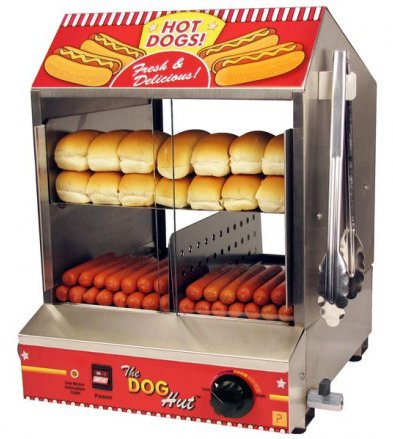 Domowa budka z hot dogami? Proszę bardzo! Kto ma ochotę na bułkę z parówką?